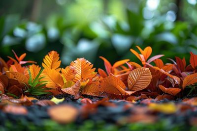 Avant de jeter les feuilles cet automne, voyez comment elles profitent à votre jardin