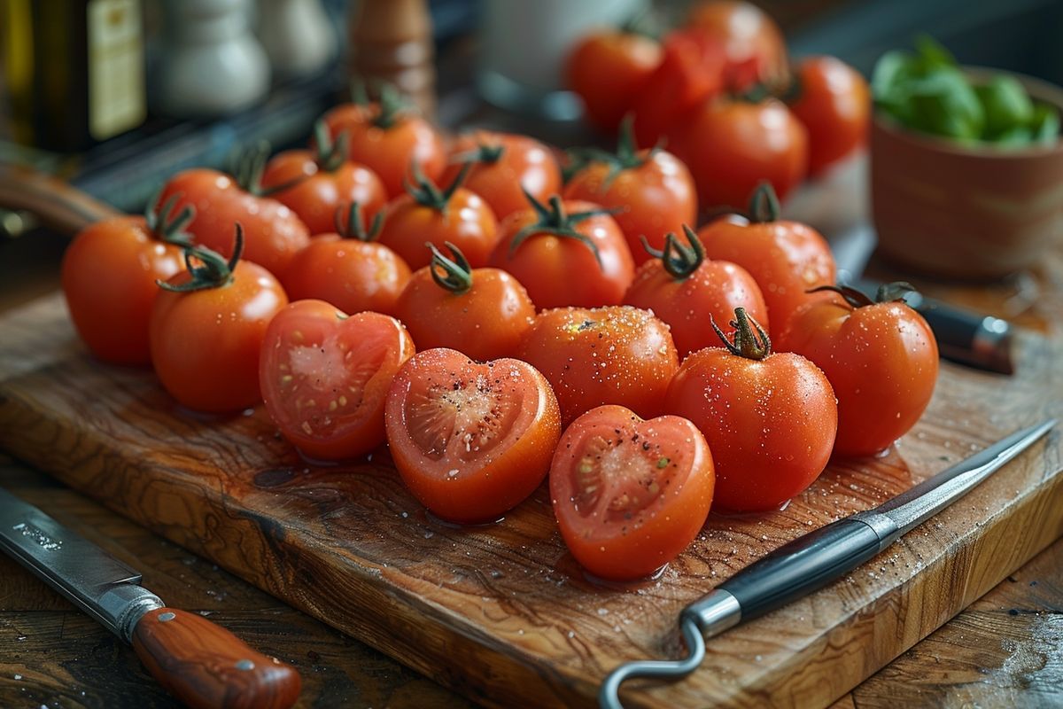 Célébrez l'amour avec des tomates cerises en forme de cœur ce 14 février