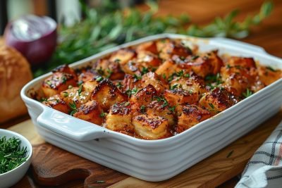 La blanquette de volaille forestière, un choix parfait pour un repas économique et gourmand