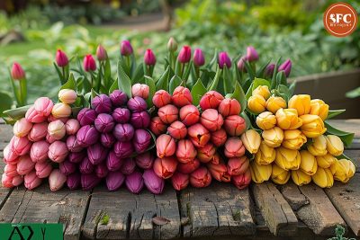 Le bon moment pour planter des bulbes de tulipes pour un effet visuel au printemps