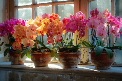 Percez le mystère des orchidées en fleurs permanente